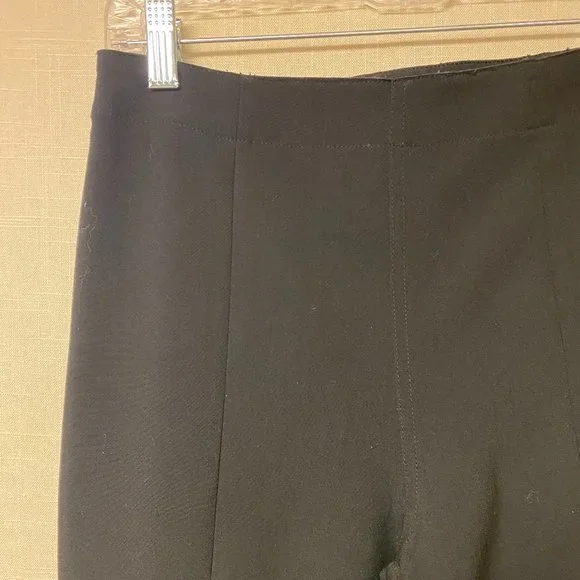 EUC Elizabeth & James Eddine Black High-Waist Skinny Zip-cuff Ponte Pants Size 2 - Picture 5 of 9